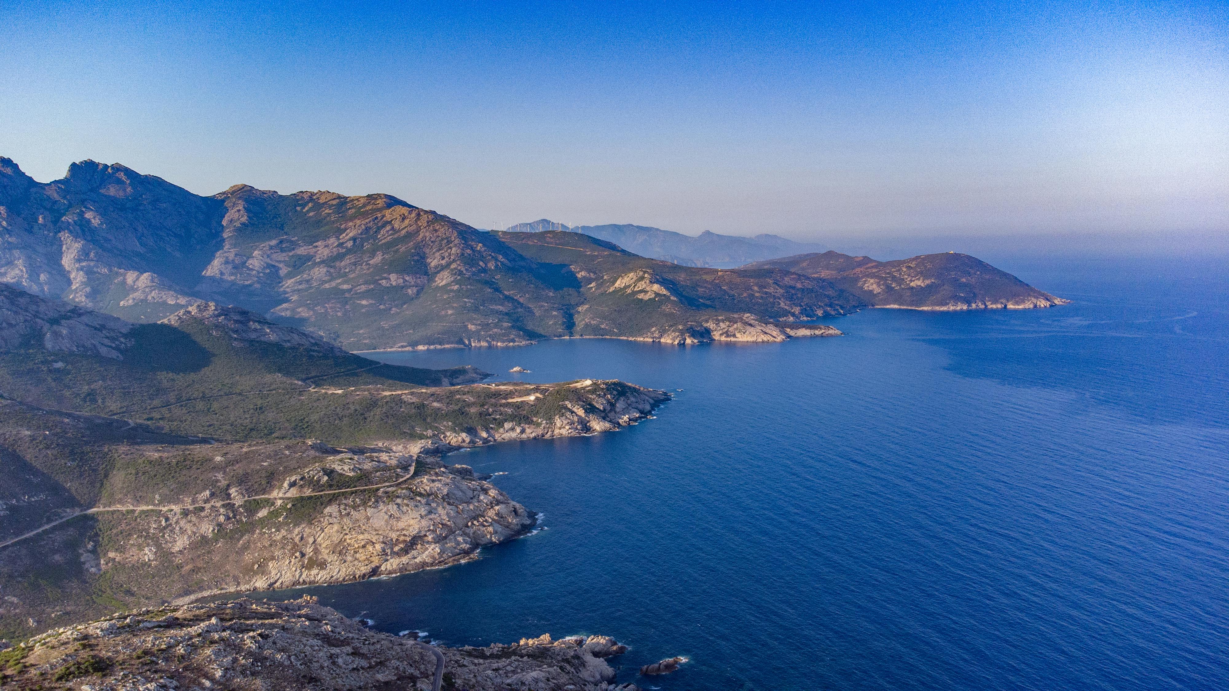 A picturesque European coastal town